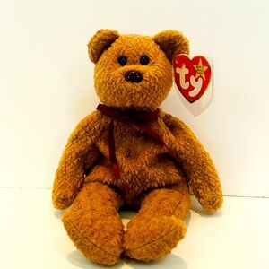 Ty Beanie Baby Curly Bear Error 1996 1993